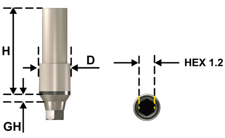 Castable Abutment